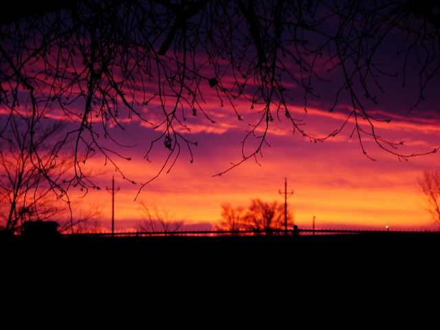 glendive sunrise...