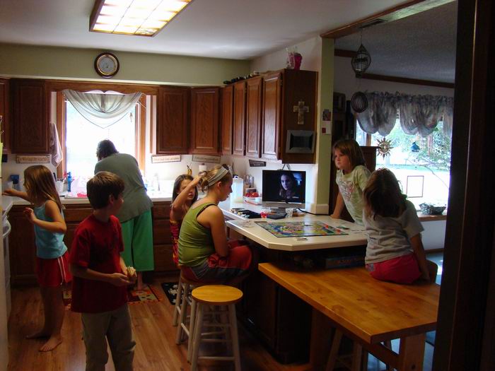 lunch at the horners....