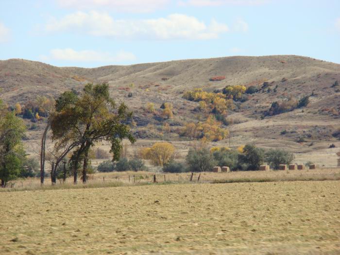 west of glendive....