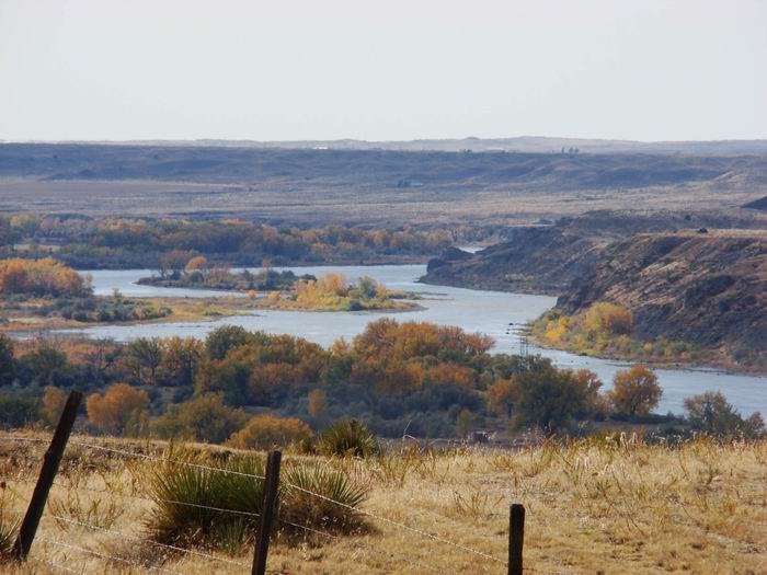 yellowstone river....