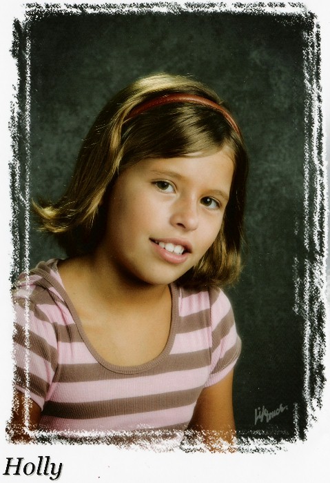 holly's school picture....