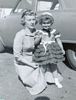 Mom and Lilia 1955 Easter...